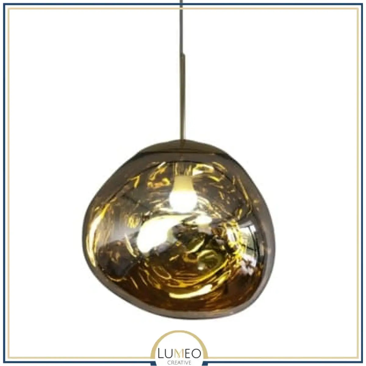Abat jour | Suspension en verre soufflé style boule de lave Création modulable