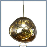 Abat jour | Suspension en verre soufflé style boule de lave Création modulable
