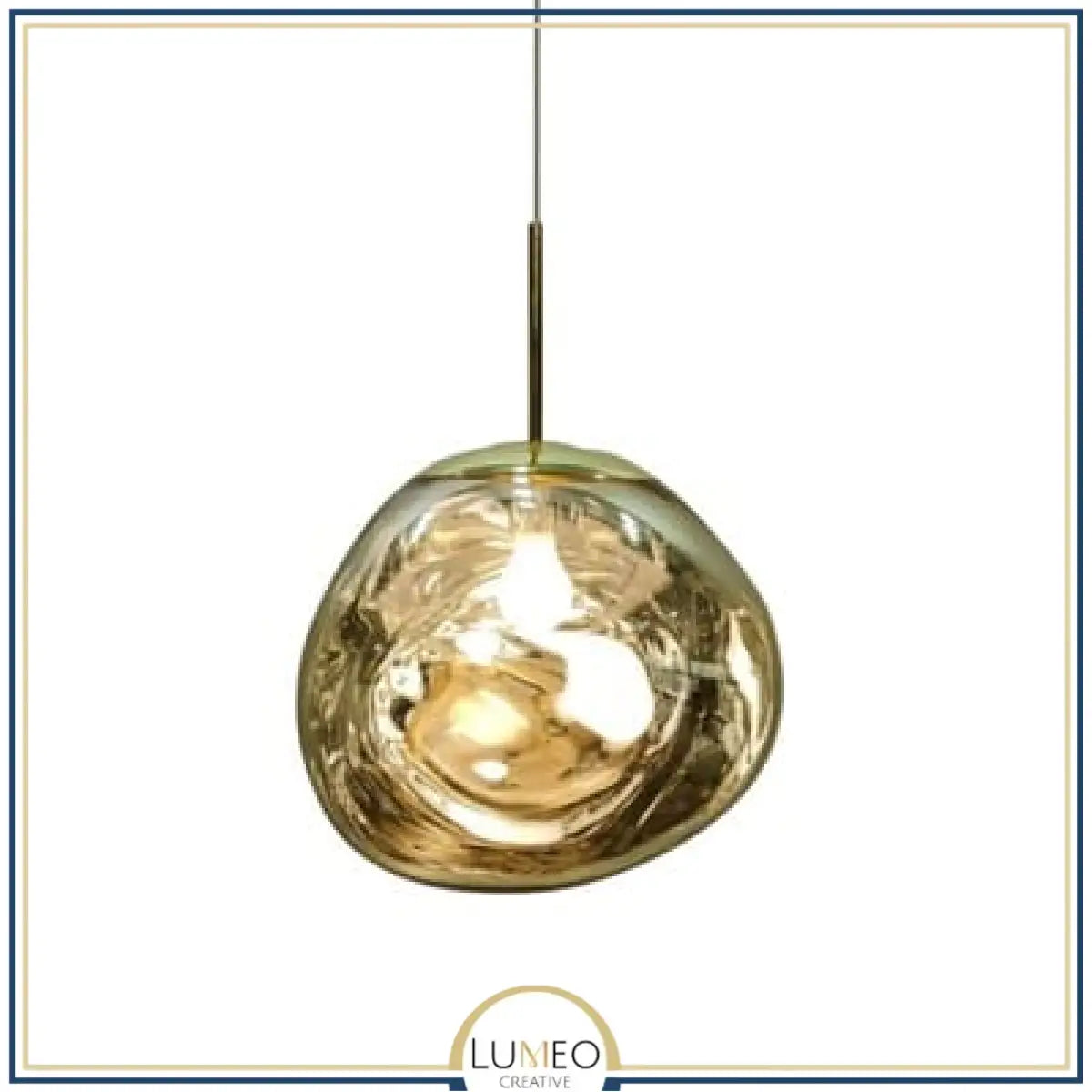 Abat jour | Suspension en verre soufflé style boule de lave Création modulable