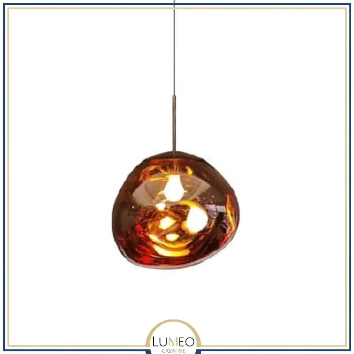 Abat jour | Suspension en verre soufflé style boule de lave Création modulable