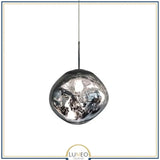 Abat jour | Suspension en verre soufflé style boule de lave Création modulable