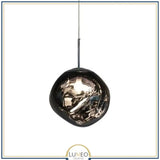 Abat jour | Suspension en verre soufflé style boule de lave Création modulable