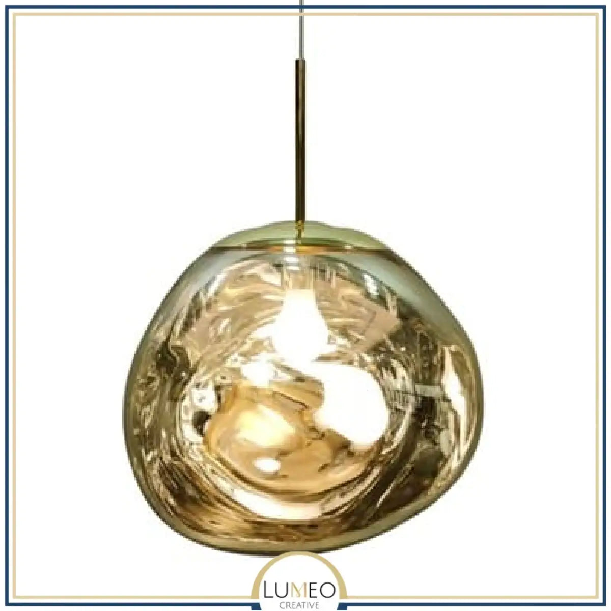 Abat jour | Suspension en verre soufflé style boule de lave Création modulable