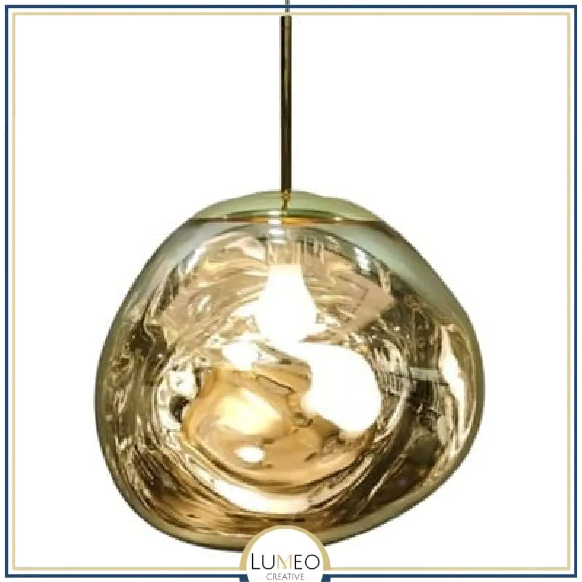 Abat jour | Suspension en verre soufflé style boule de lave Création modulable