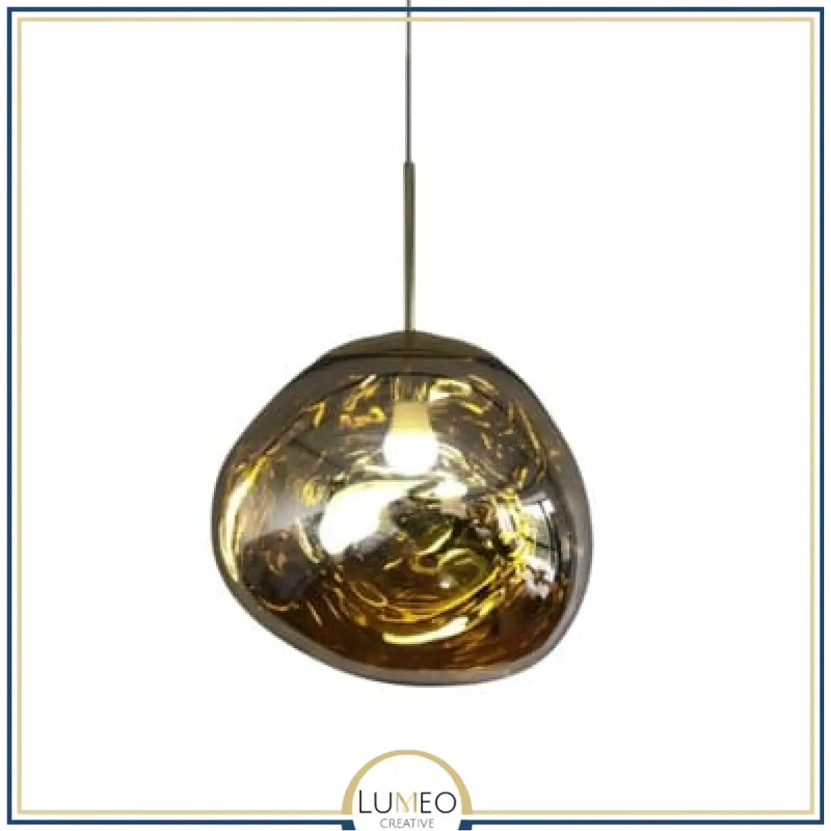 Abat jour | Suspension en verre soufflé style boule de lave Création modulable