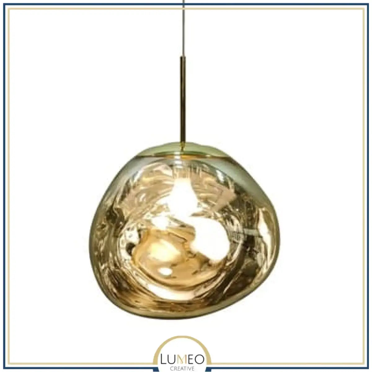 Abat jour | Suspension en verre soufflé style boule de lave Création modulable