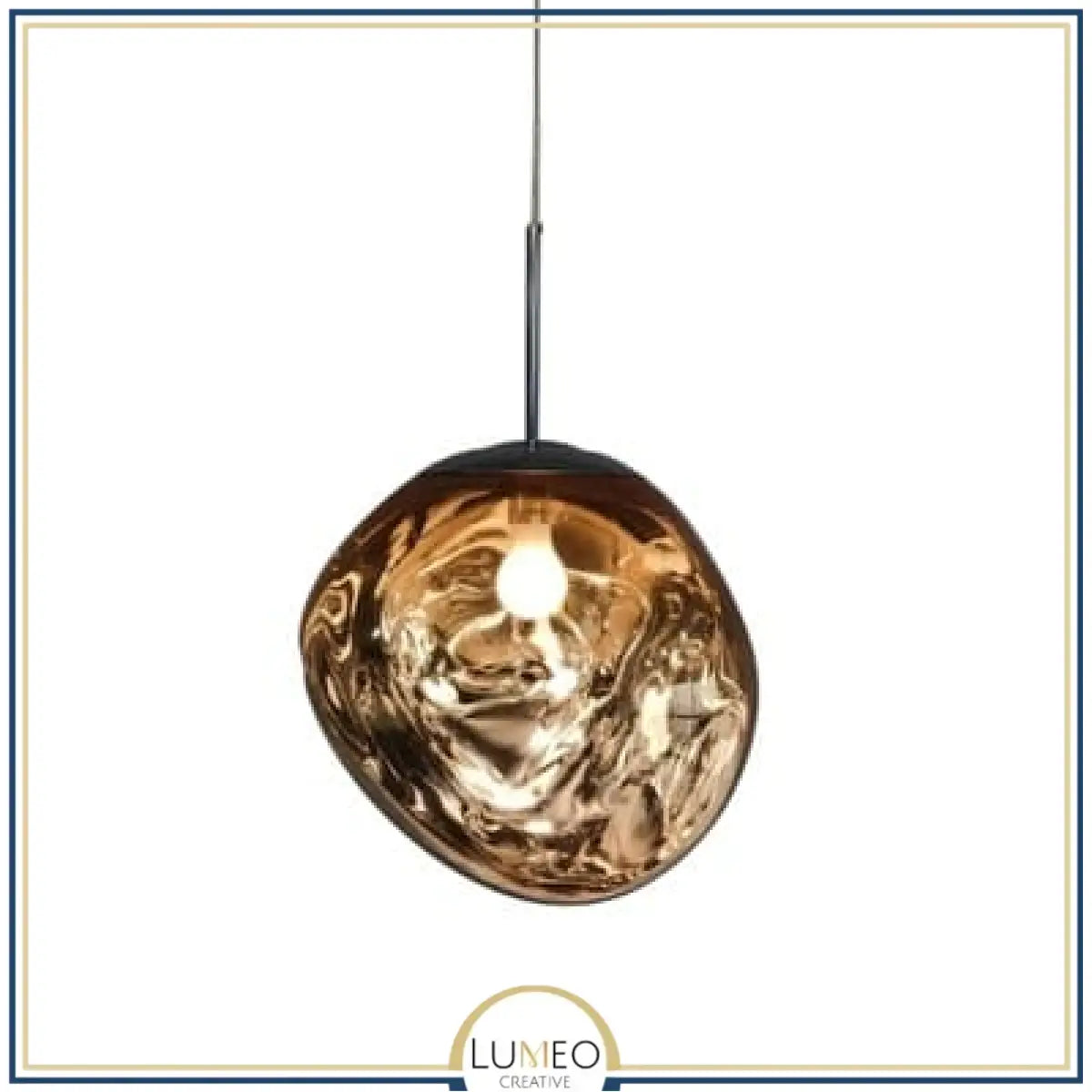 Abat jour | Suspension en verre soufflé style boule de lave Création modulable