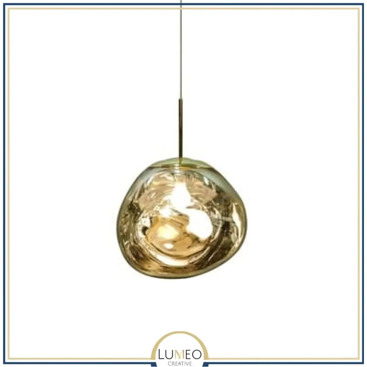 Abat jour | Suspension en verre soufflé style boule de lave Création modulable