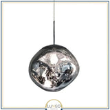 Abat jour | Suspension en verre soufflé style boule de lave Création modulable