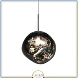 Abat jour | Suspension en verre soufflé style boule de lave Création modulable