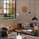 Ampoule E27 LED calotte argentée / miroir | 4.5W E27 Blanc Neutre 4000K