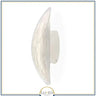 Applique murale aérienne en tissu style Wabi sabi Blanc / Blanc chaud