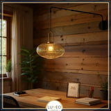 Lampadaire mural déporté