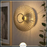 applique murale en verre style vintage chic par lumeo creative