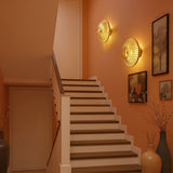 applique murale escalier en verre teinté