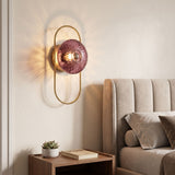 Applique murale ovale en verre vintage – Collection CRISTALI SIGNATURE