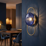 Applique murale ovale en verre vintage – Collection CRISTALI SIGNATURE