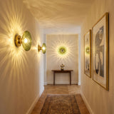 Applique murale ronde en verre vintage - Collection CRISTALI SIGNATURE