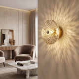 Applique murale ronde en verre vintage - Collection CRISTALI SIGNATURE