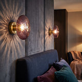 Applique murale ronde en verre vintage - Collection CRISTALI SIGNATURE
