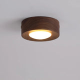 Spot LED bois massif | Éclairage plafond raffiné et naturel