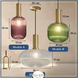 dimensions luminaire cristali
