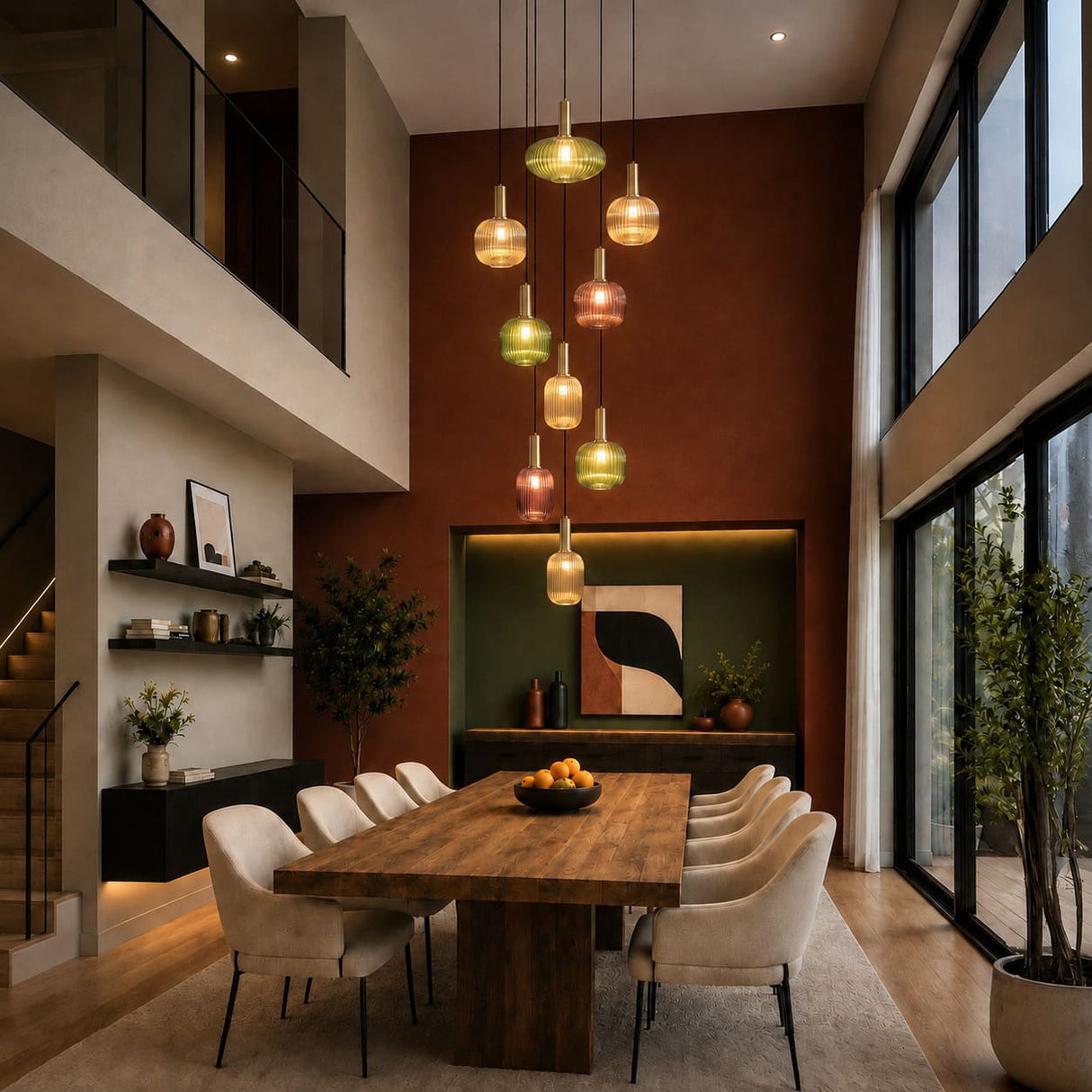 Suspension en verre CRISTALI | Luminaire XXL
