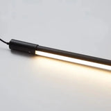 Tube lumineux mural vertical LED | Luminaire minimaliste avec option prise intégrée