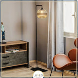 Lampadaire en verre vintage CRISTALI | A personnaliser