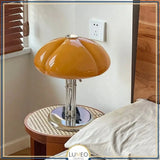 Lampe à poser vintage en verre coloré | Ambiance rétro et élégante