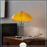 Lampe à poser vintage en verre coloré | Ambiance rétro et élégante