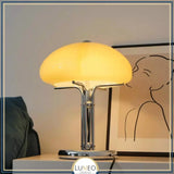 Lampe à poser vintage en verre coloré | Ambiance rétro et élégante