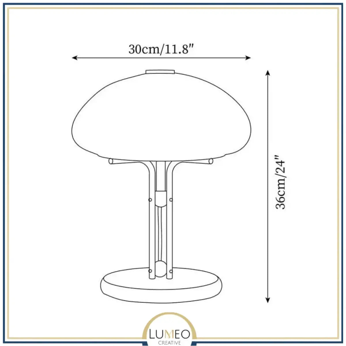Lampe à poser vintage en verre coloré | Ambiance rétro et élégante