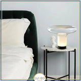 Lampe champignon en verre soufflé | Design sculptural