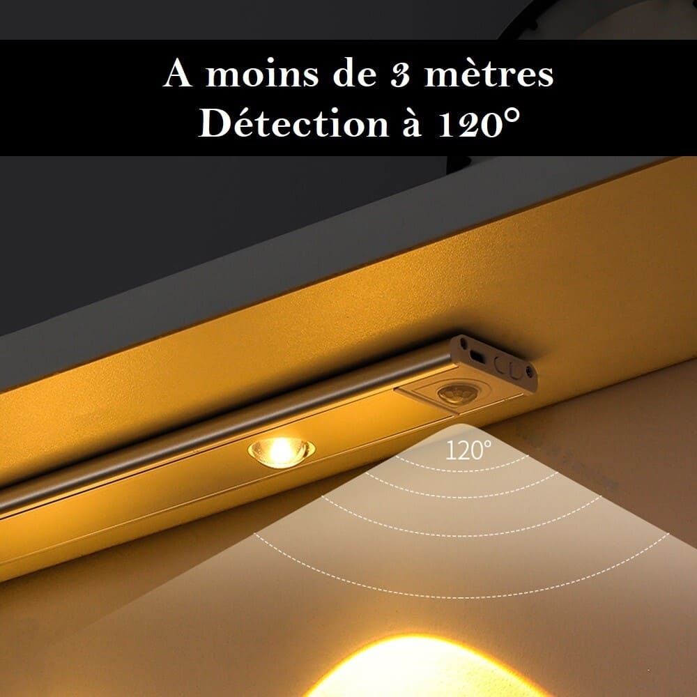 Lampe Led Sans Fil | Réglette Avec Détecteur De Mouvement