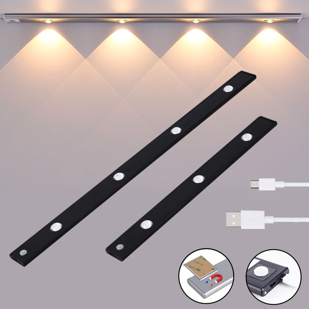 Lampe Led Sans Fil | Réglette Avec Détecteur De Mouvement