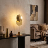 Lampe de table sans fil rechargeable ÉCLIPSE | Design chic & doré