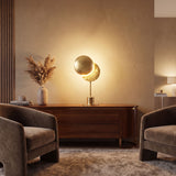 Lampe de table sans fil rechargeable ÉCLIPSE | Design chic & doré