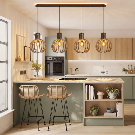 lustre cuisine bois - woody