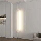 Tube lumineux mural vertical LED | Luminaire minimaliste avec option prise intégrée