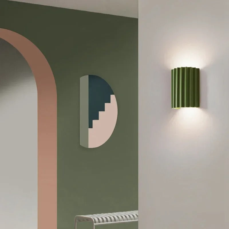 Applique murale rainurée | Éclairage mural moderne et texturé
