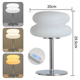 Lampe à poser en verre double diffuseur | Élégance vintage