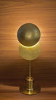 Lampe de table sans fil rechargeable ÉCLIPSE | Design chic & doré