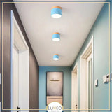 Spot LED décor bois | Éclairage design pour plafond moderne