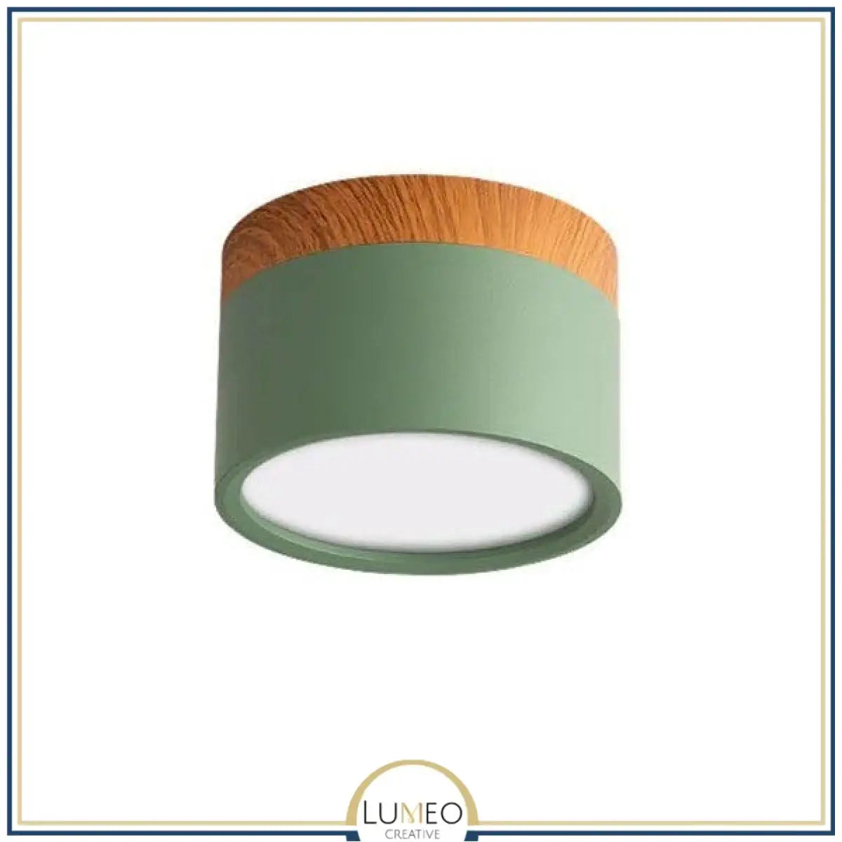 Spot LED décor bois | Éclairage design pour plafond moderne