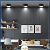 Spot LED extra plat multicolore | Éclairage discret pour plafond vitrine ou meuble