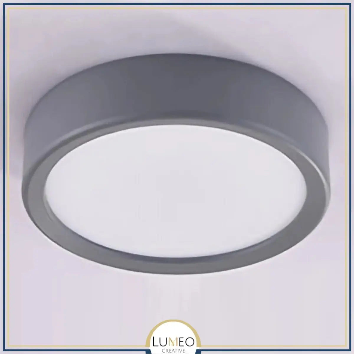 Spot LED extra plat multicolore | Éclairage discret pour plafond vitrine ou meuble 7W / Gris / Blanc froid
