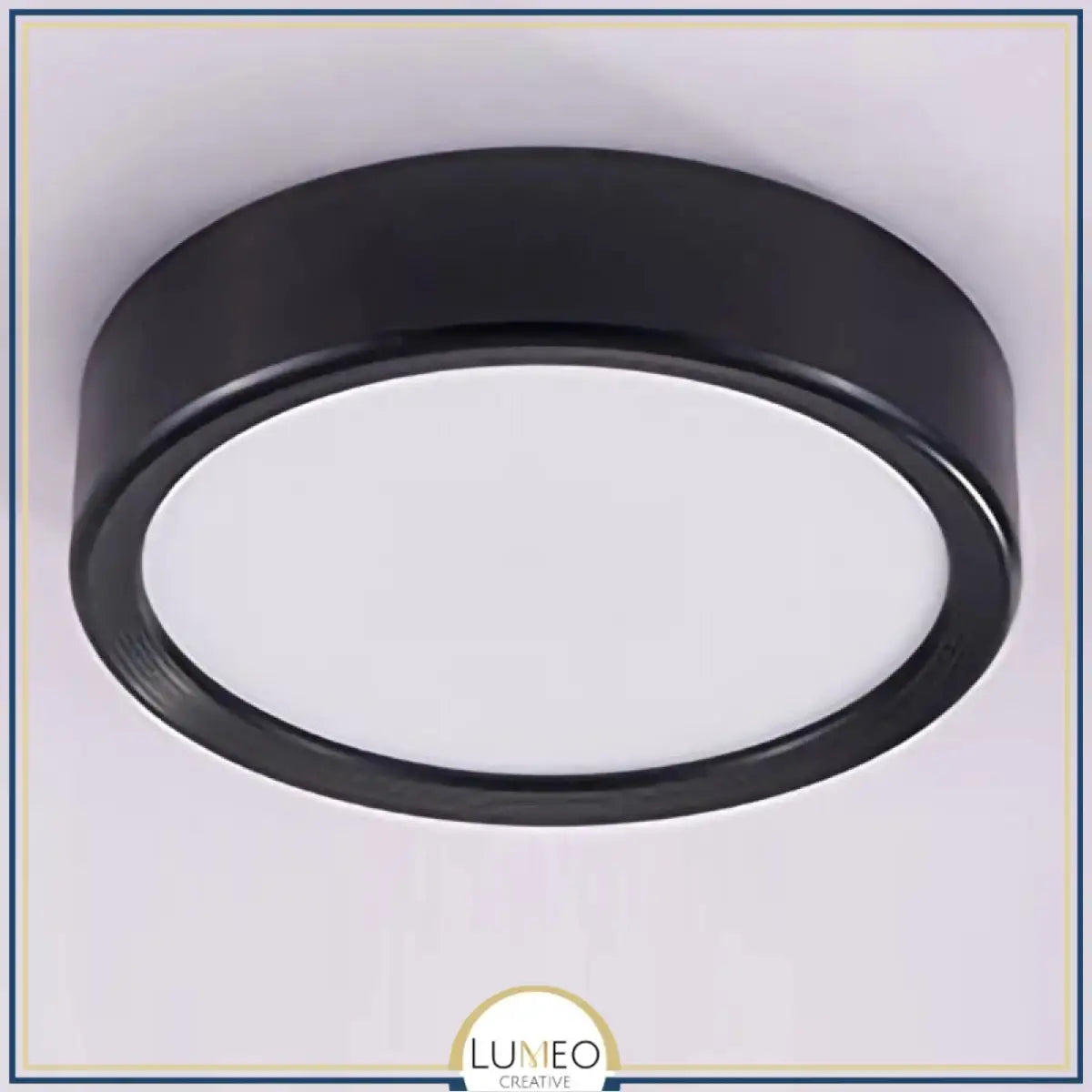 Spot LED extra plat multicolore | Éclairage discret pour plafond vitrine ou meuble 7W / Noir / Blanc froid