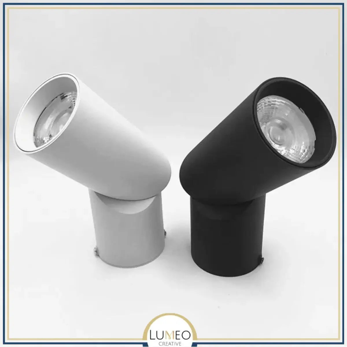 Spot plafond orientable design minimaliste | Noir ou blanc mat