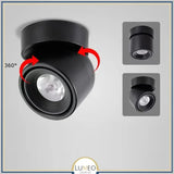 Spot plafonnier LED orientable | Design compact & coloré